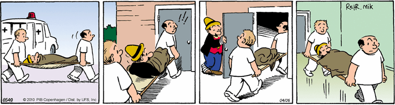 Карикатура Дверь