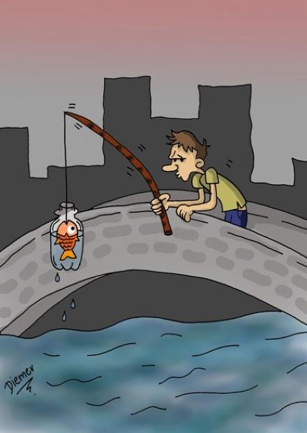 Карикатура Экология